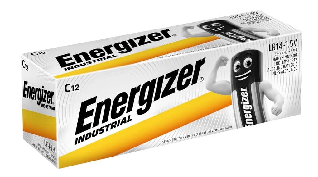 ENERGIZER BATERIA INDUSTRIAL PRO LR14 C R14 1,5V 12 SZTUK — zdjęcie 1 z 3