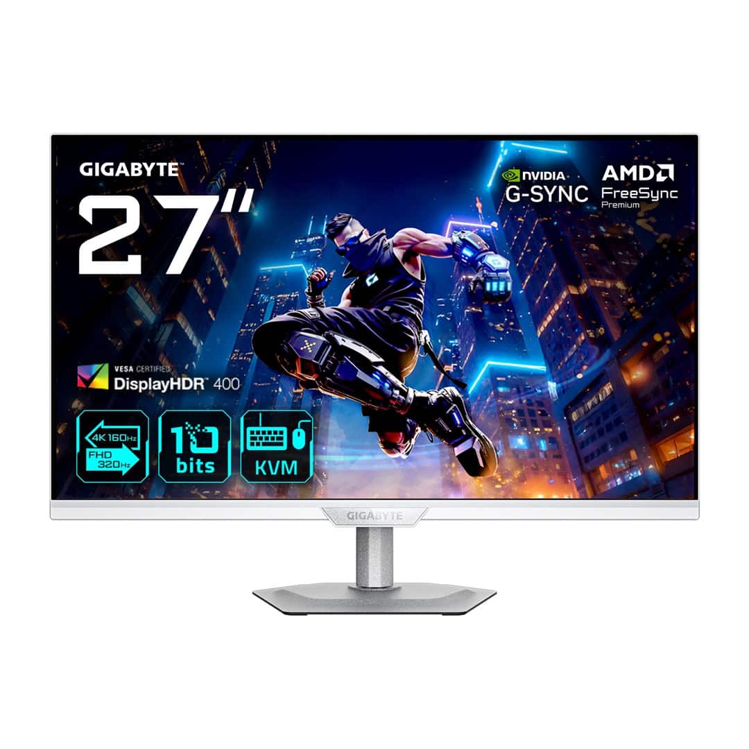 MONITOR GIGABYTE LED 27" M27UP ICE 160Hz — zdjęcie 1 z 6