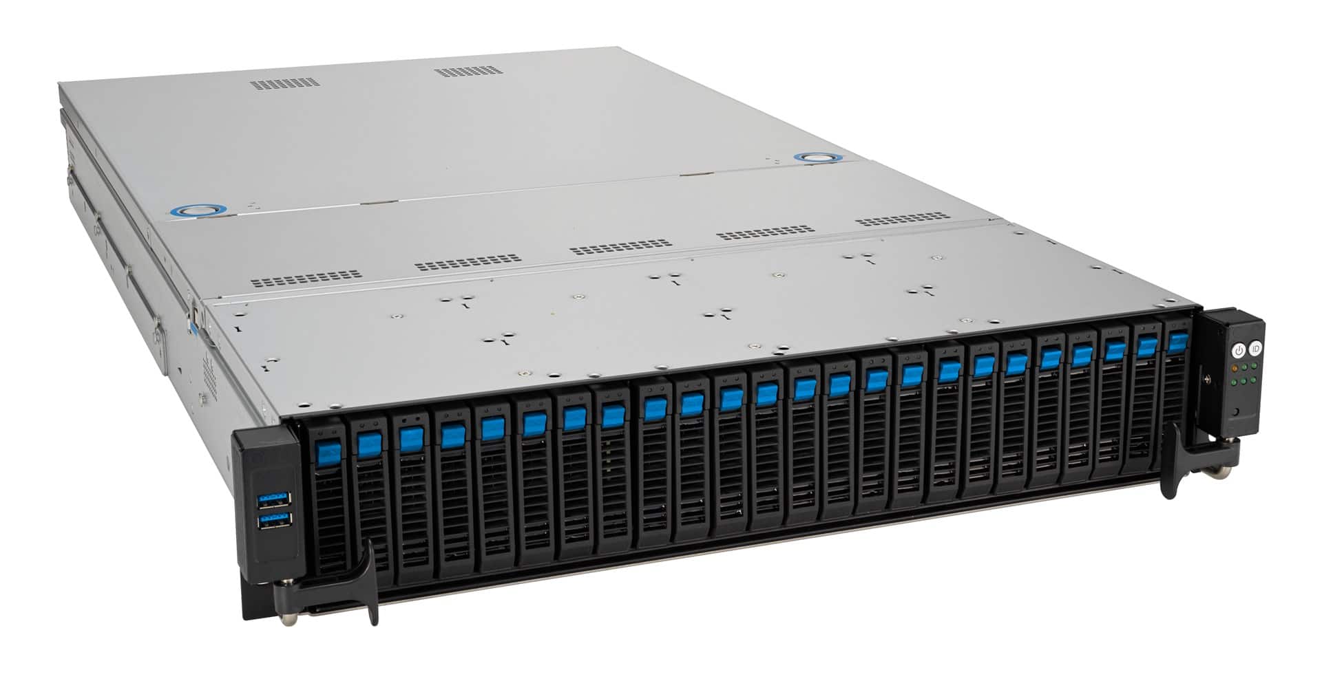 Asus Rack RS520A-E12-RS24U AMD Epyc 9004 24 NVMe 2 GPU — zdjęcie 1 z 4