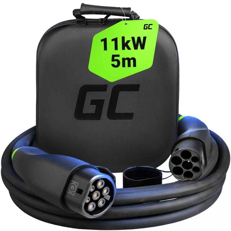 Kabel EV Green Cell GC Snap Type 2 11kw 5m — zdjęcie 1 z 8