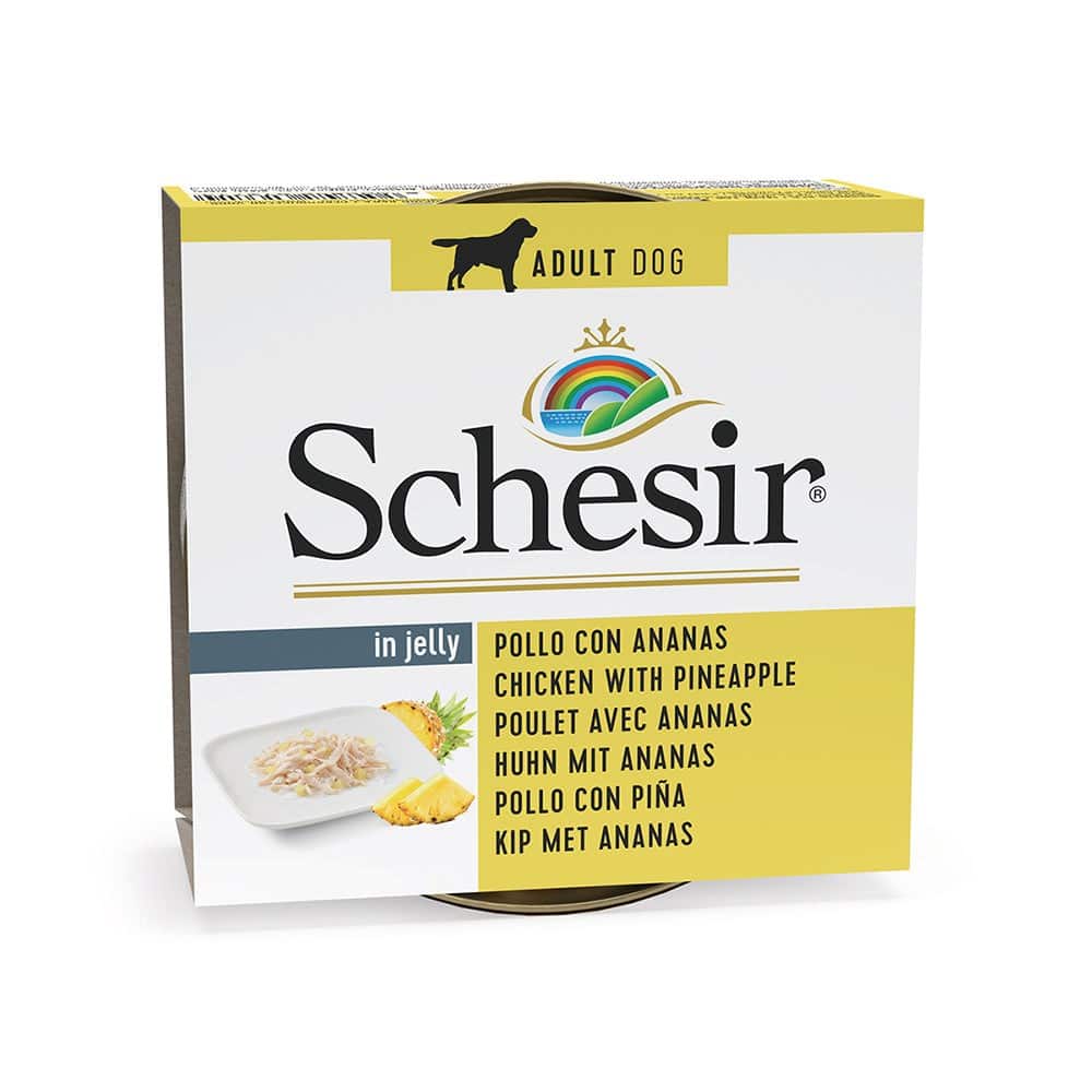 SCHESIR Adult FRUIT Filety z kurczaka z ananasem 150g — zdjęcie 1 z 2