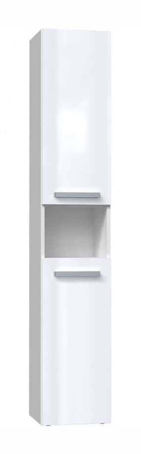 Szafka łazienkowa NEL III 31x30xH174 biel połysk — zdjęcie 1 z 7