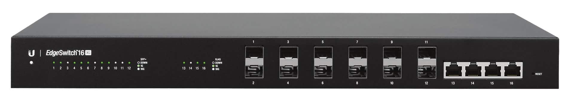 Switch Ubiquiti EdgeSwitch 16 XG 16p Managed 10G — zdjęcie 1 z 6