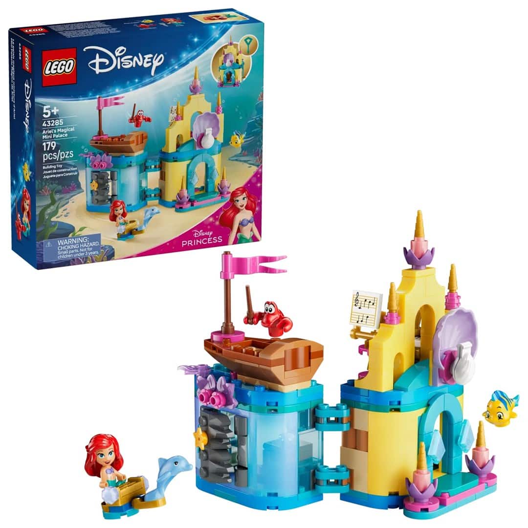 LEGO Disney 43285 - Magiczny minipałac Arielki — zdjęcie 1 z 8