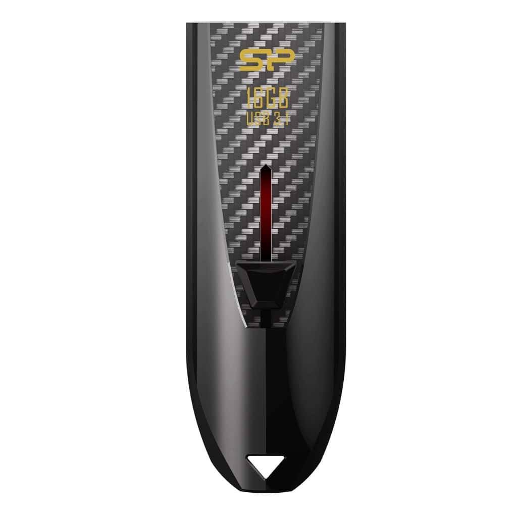 Pendrive Silicon Power Blaze B25 16GB USB 3.1 kolor czarny (SP016GBUF3B25V1K) — zdjęcie 1 z 3