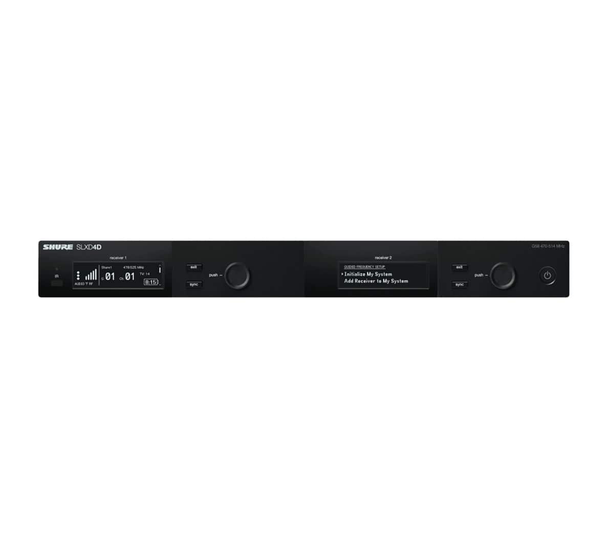 Shure SLXD4DE - Odbiornik Podwójny Cyfrowy — zdjęcie 1 z 2