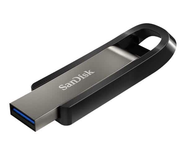 SANDISK FLASH EXTREME GO 128GB USB 3.2 Czarny — zdjęcie 1 z 4