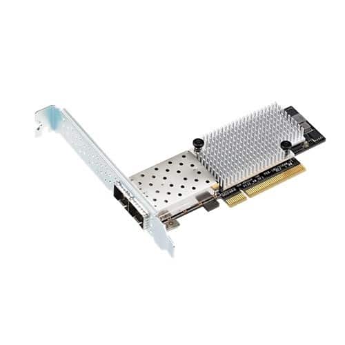 ASUS PEB-10G 2x10Gb SFP+ Network Adapter PCIe Gen3 — zdjęcie 1 z 2