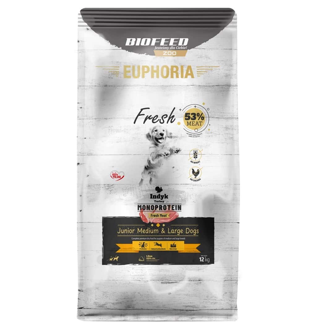 BIOFEED Euphoria Fresh Meat Indyk 12kg