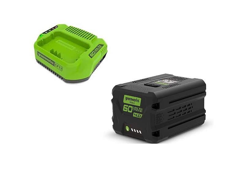 Zestaw Ładowarka 2A + Akumulator 4Ah 60V GREENWORKS GSK60B4