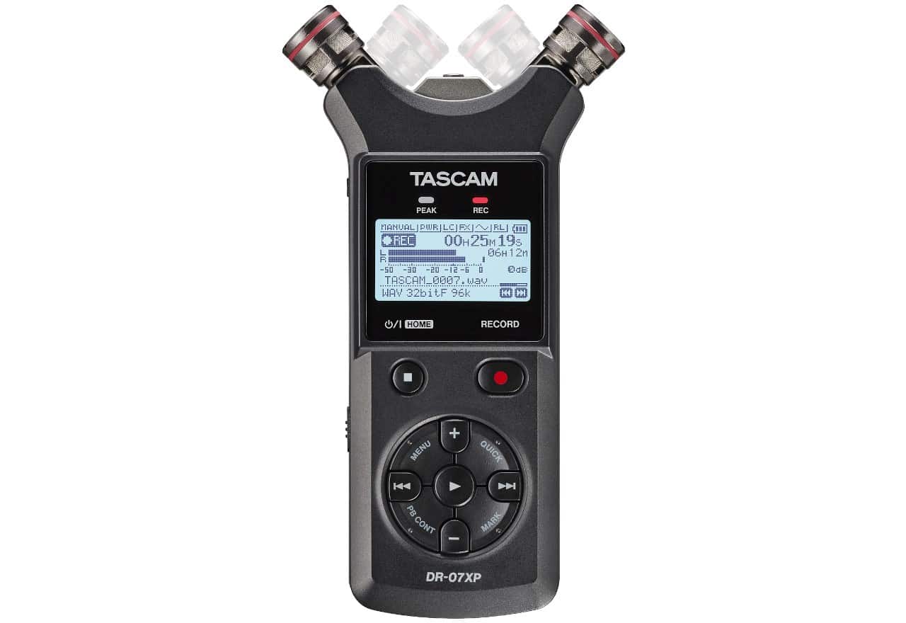 Tascam DR-07XP - Przenośny cyfrowy rejestrator — zdjęcie 1 z 4