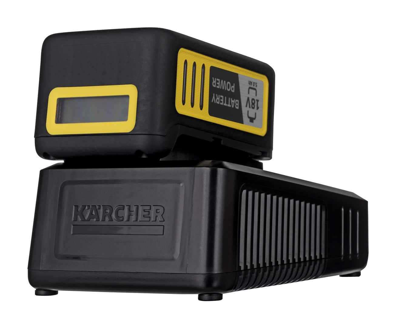 Szybka ładowarka + akumulator KARCHER 18V 5Ah — zdjęcie 1 z 4