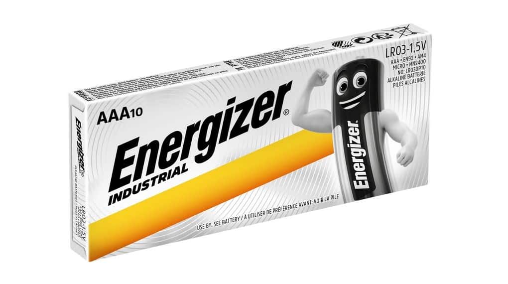 ENERGIZER BATERIA INDUSTRIAL PRO AAA LR03 1,5V 10 SZTUK — zdjęcie 1 z 2