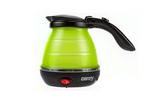 Czajnik turystyczny składany Adler CR 1265 (750W, 0.5l, kolor seledynowy) — zdjęcie 1 z 7