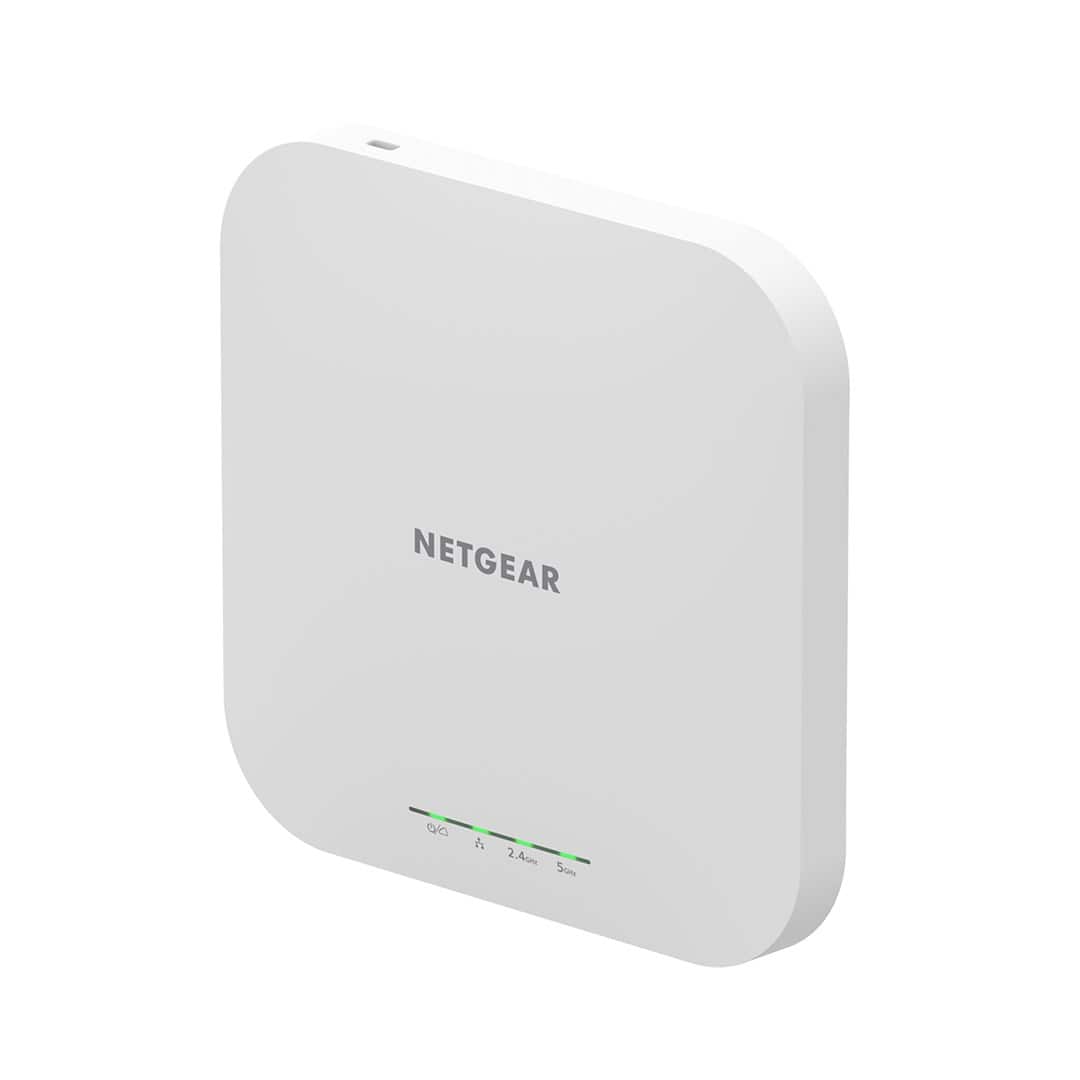 Access Point Wi-Fi 6 Netgear WAX610 2,4GHz(2x2)/5GHz(2x2) PoE+/PoE 1x2,5G — zdjęcie 1 z 8