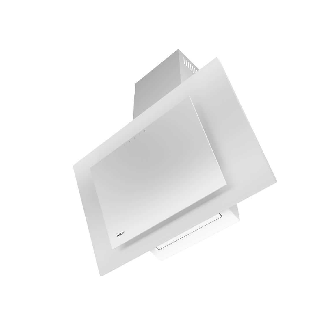 Okap AKPO WK-4 NERO 2.0 50 BIAŁY T300 Liniowy LED/Siłownik — zdjęcie 1 z 7