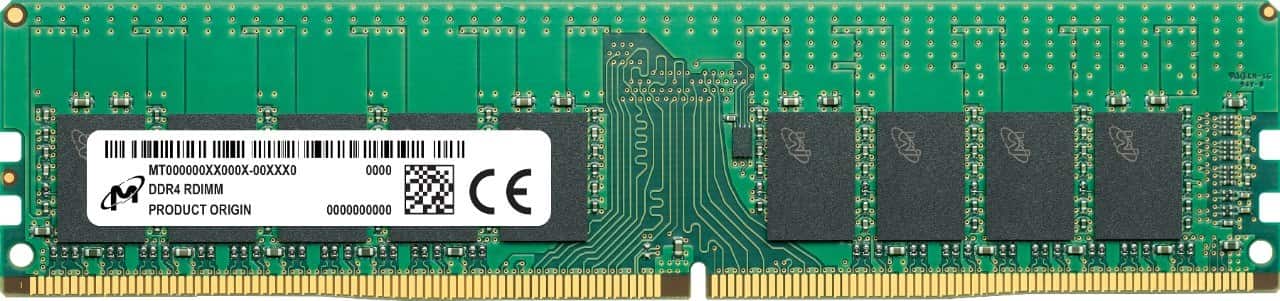 Micron RDIMM DDR4 16GB 2933MHz ECC