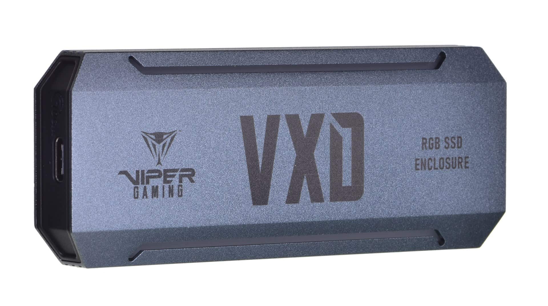 PATRIOT VXD obudowa SSD USB3.2 M.2 NVMe 1.3 do 2TB Aluminium RGB — zdjęcie 1 z 8