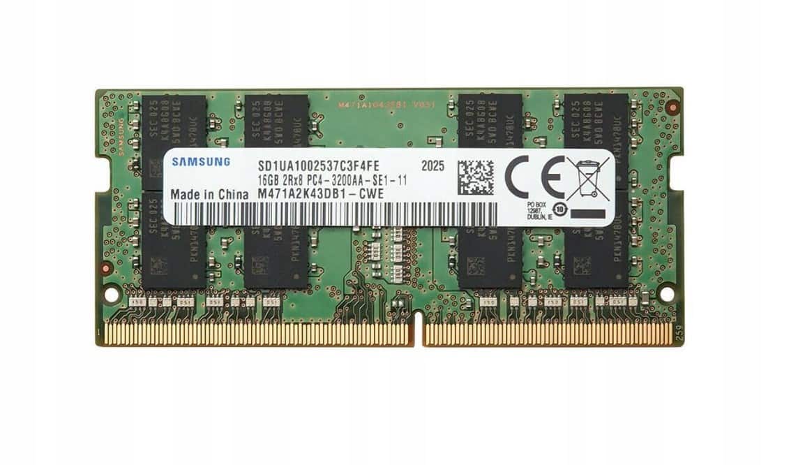 Samsung SO-DIMM 16GB DDR4 3200MHz