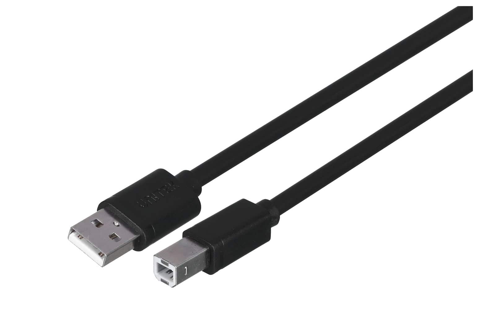 UNITEK KABEL USB AM-BM 3m — zdjęcie 1 z 4