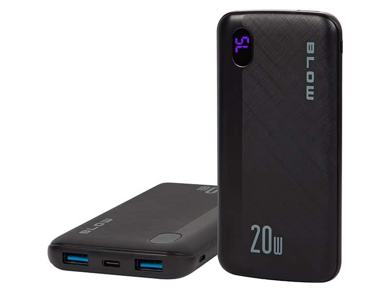 BLOW POWER BANK 10000MAH QC 20W CZARNY PB10B — zdjęcie 1 z 5