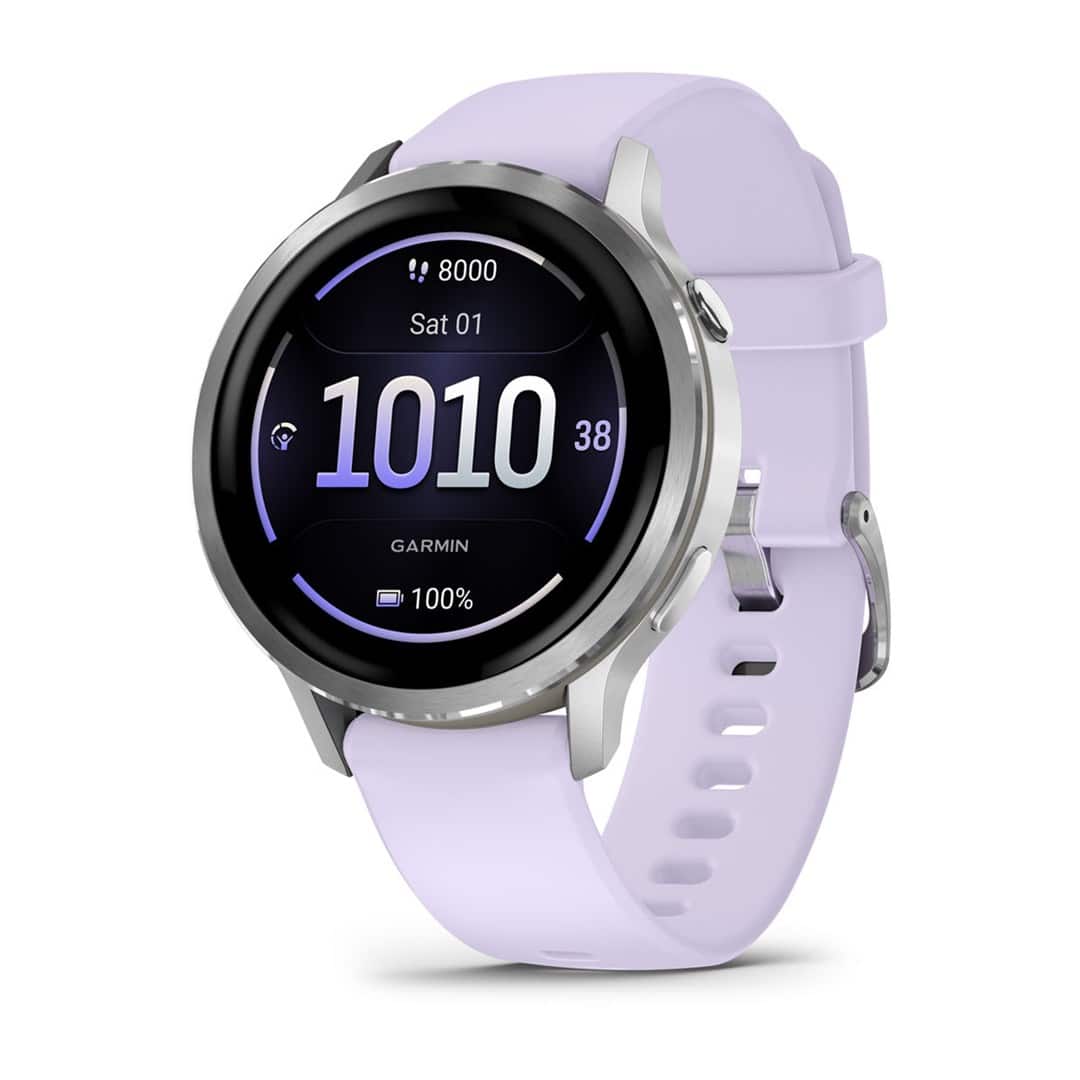 Zegarek Garmin Venu 4, 41mm AMOLED Periwinkle — zdjęcie 1 z 6