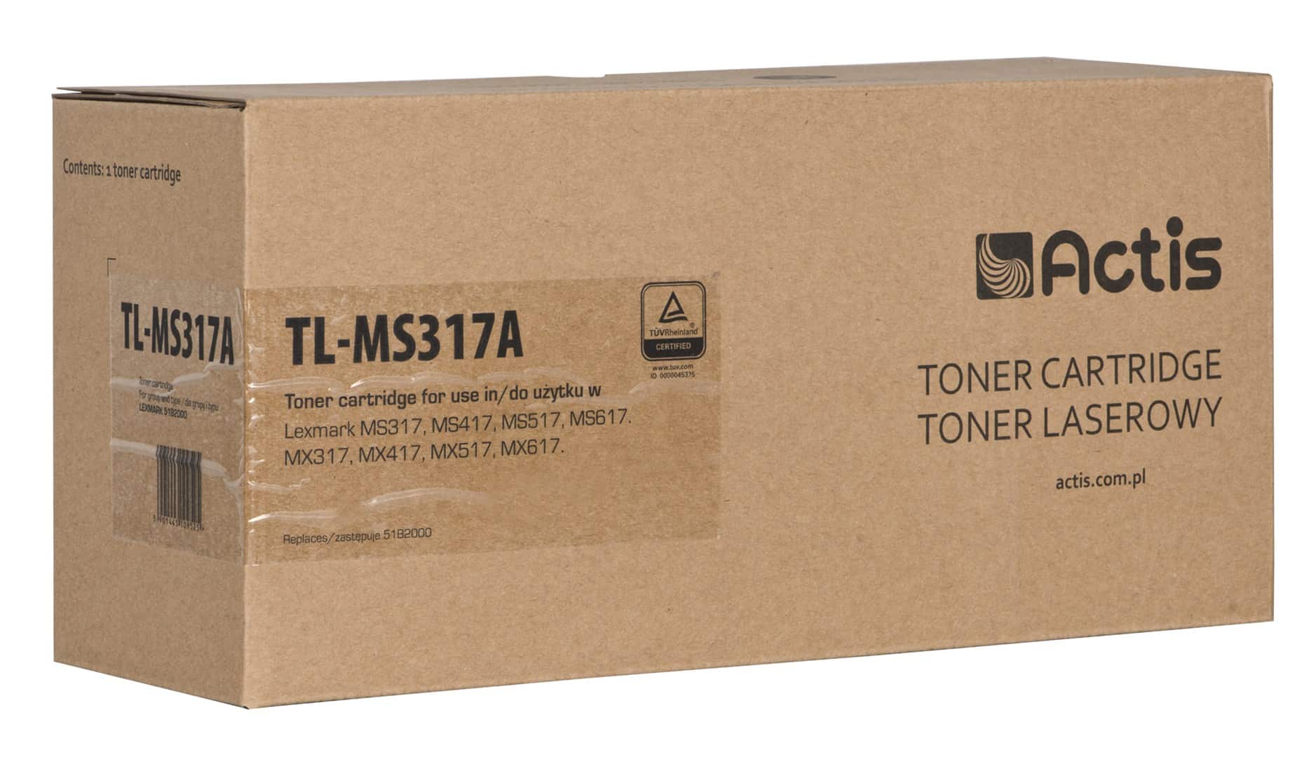 Actis TL-MS317A Toner, 2500 stron, czarny
