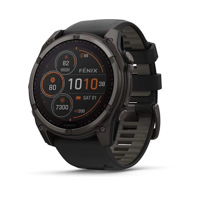 Zegarek Garmin Fenix 8 Solar Sapphire, 51mm Black — zdjęcie 1 z 8