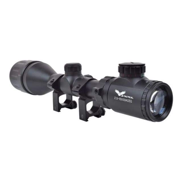 Luneta celownicza JS-Tactical 2,5-10x50 Mil-Dot szyna 22 mm — zdjęcie 1 z 4
