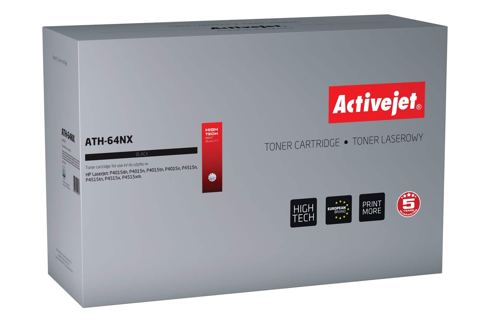 Activejet ATH-64NX Toner, 24000 stron, czarny