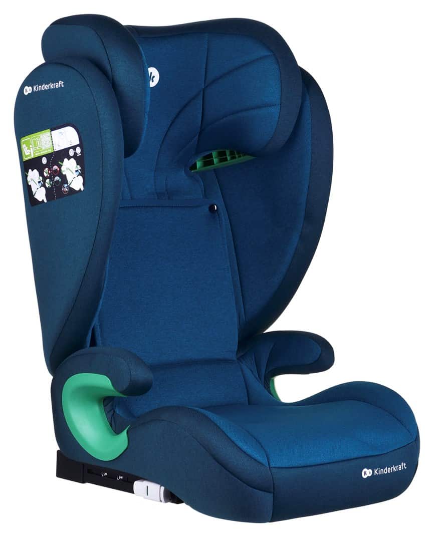 Kinderkraft Fotel Junior Fix 2 i-Size Harbor Blue — zdjęcie 1 z 8