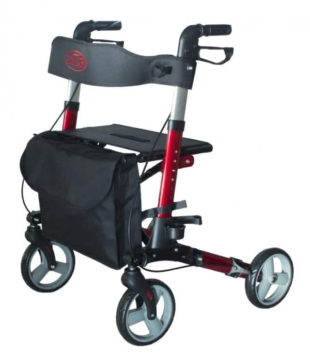 Aluminiowy chodzik czterokołowy AT51006 — zdjęcie 1 z 7