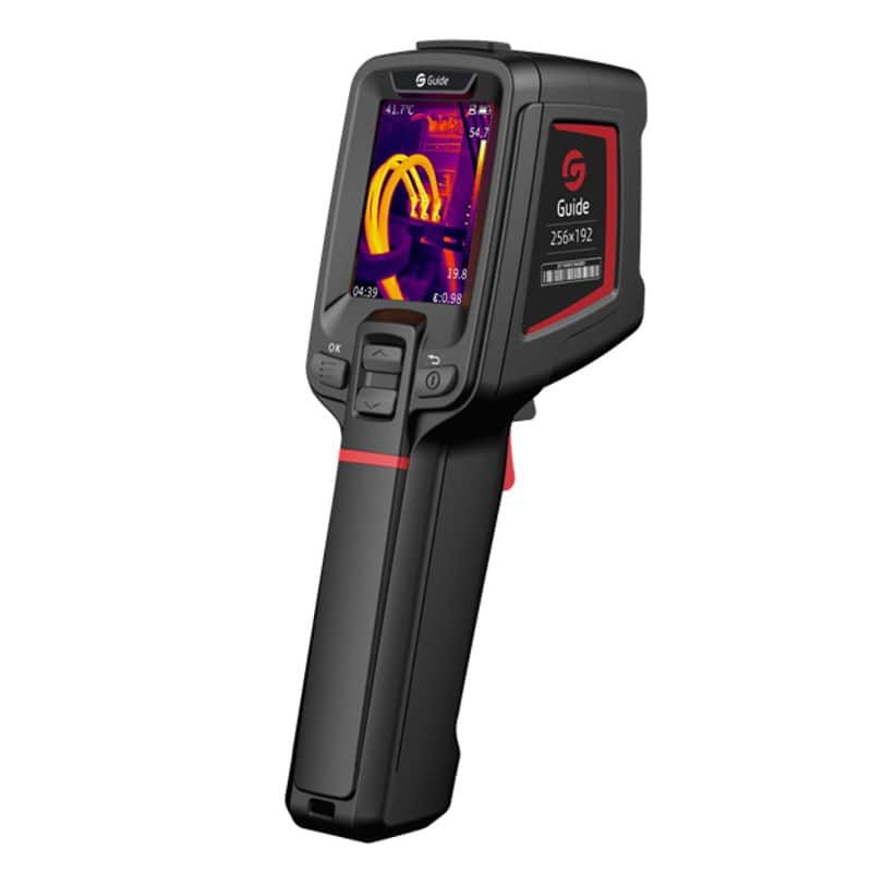 GUIDE SENSMART KAMERA TERMOWIZYJNA, IR 256X192, -20°C DO 550°C, FOV 25°×19°, LCD 2.4", LASER, 2MP, PAMIĘĆ 16GB, WI-FI, E2+ — zdjęcie 1 z 8