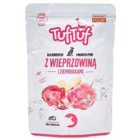 Tuf Tuf Saszetka mielonka z wieprzowiną 300g