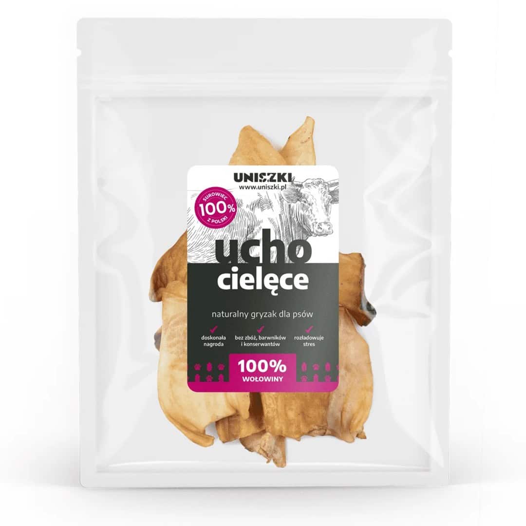 UNISZKI Ucho cielęce 10szt. — zdjęcie 1 z 2