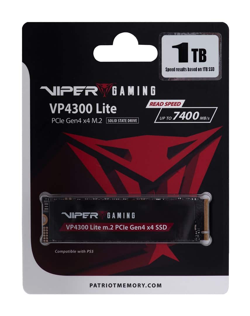 SSD Patriot Viper VP4300L M.2 1TB NVMe — zdjęcie 1 z 8
