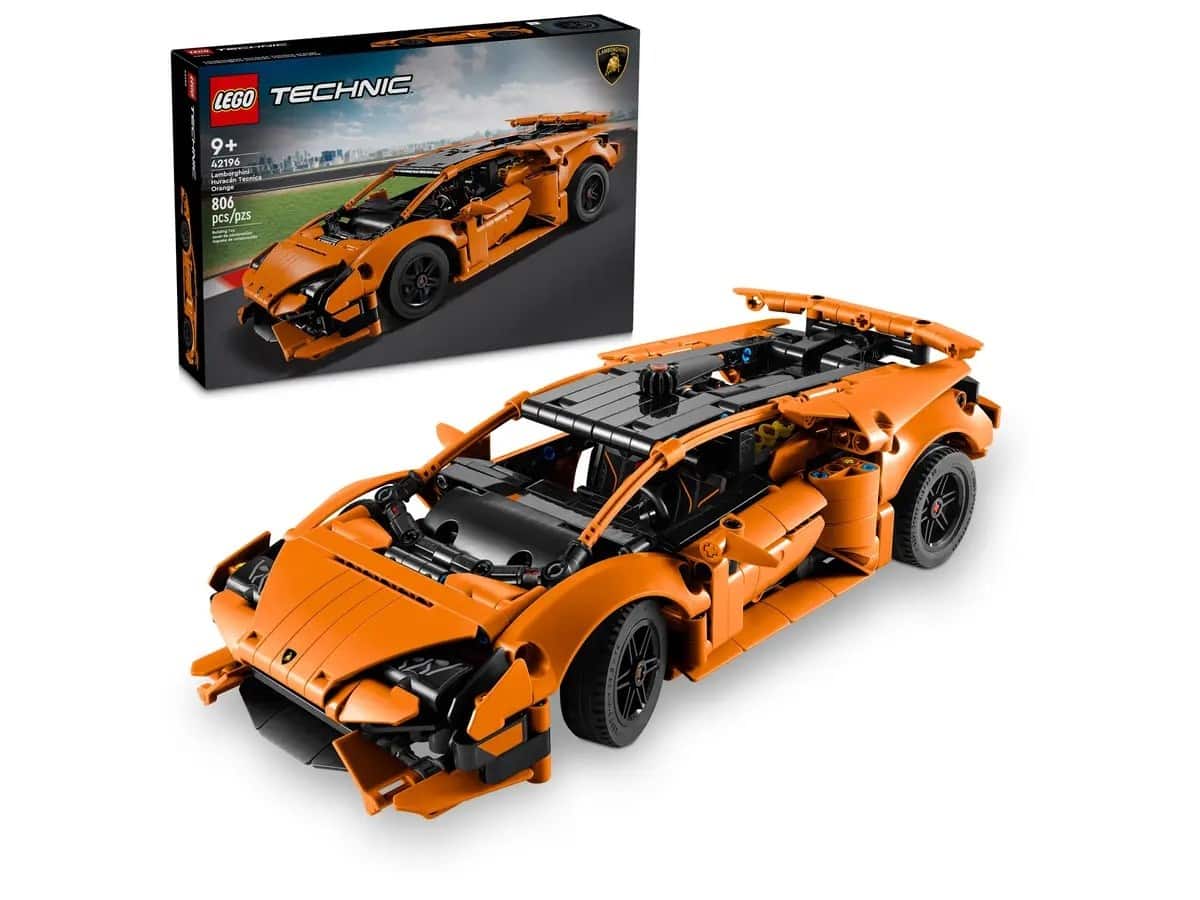 LEGO Technic 42196 - Pomarańczowe Lamborghini Huracán Tecnica — zdjęcie 1 z 8