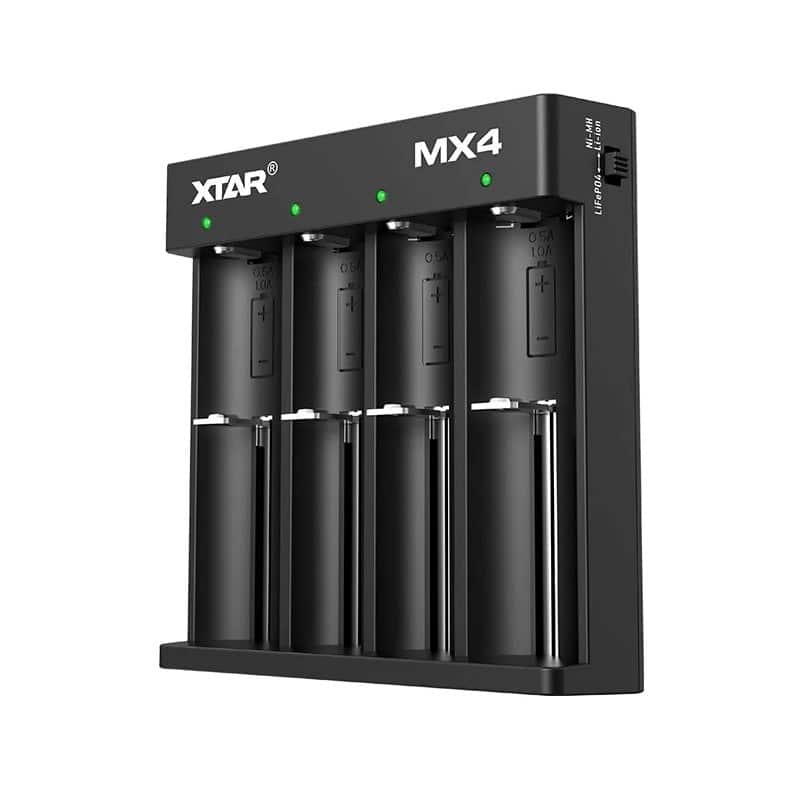 XTAR ŁADOWARKA DO AKUMULATORÓW LI-ION, NIMH UNIWERSALNA MX4 — zdjęcie 1 z 6