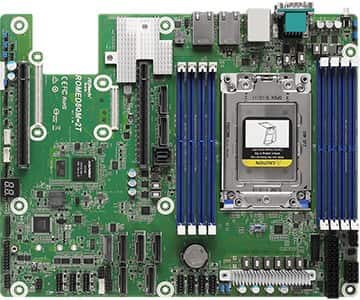 Płyta główna ASRock ROMED8QM-2T 1x SP3 AMD Epyc 7002 SoC (SATA, NVMe, 1xM.2, 2x10GbE, IPMI) — zdjęcie 1 z 3