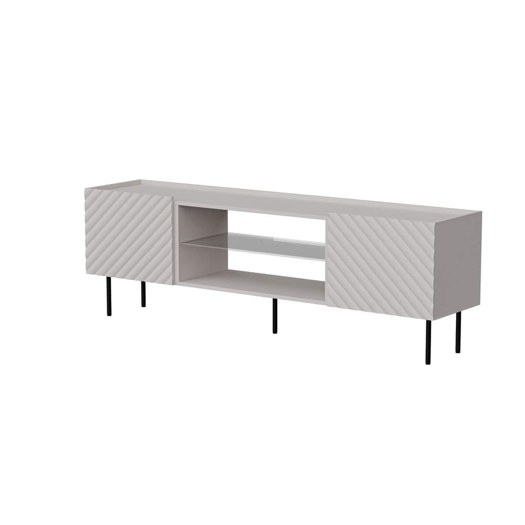 Szafka RTV EF LUCCA 180x40x59 kaszmir — zdjęcie 1 z 4