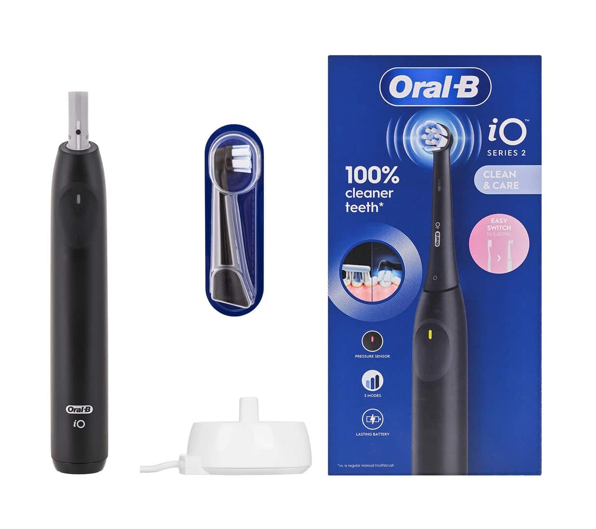Szczoteczka elektryczna Oral-B iO2 Black — zdjęcie 1 z 8