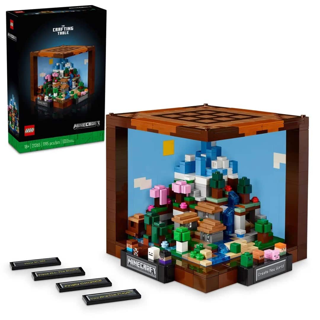 LEGO Minecraft 21265 - Stół warsztatowy — zdjęcie 1 z 8