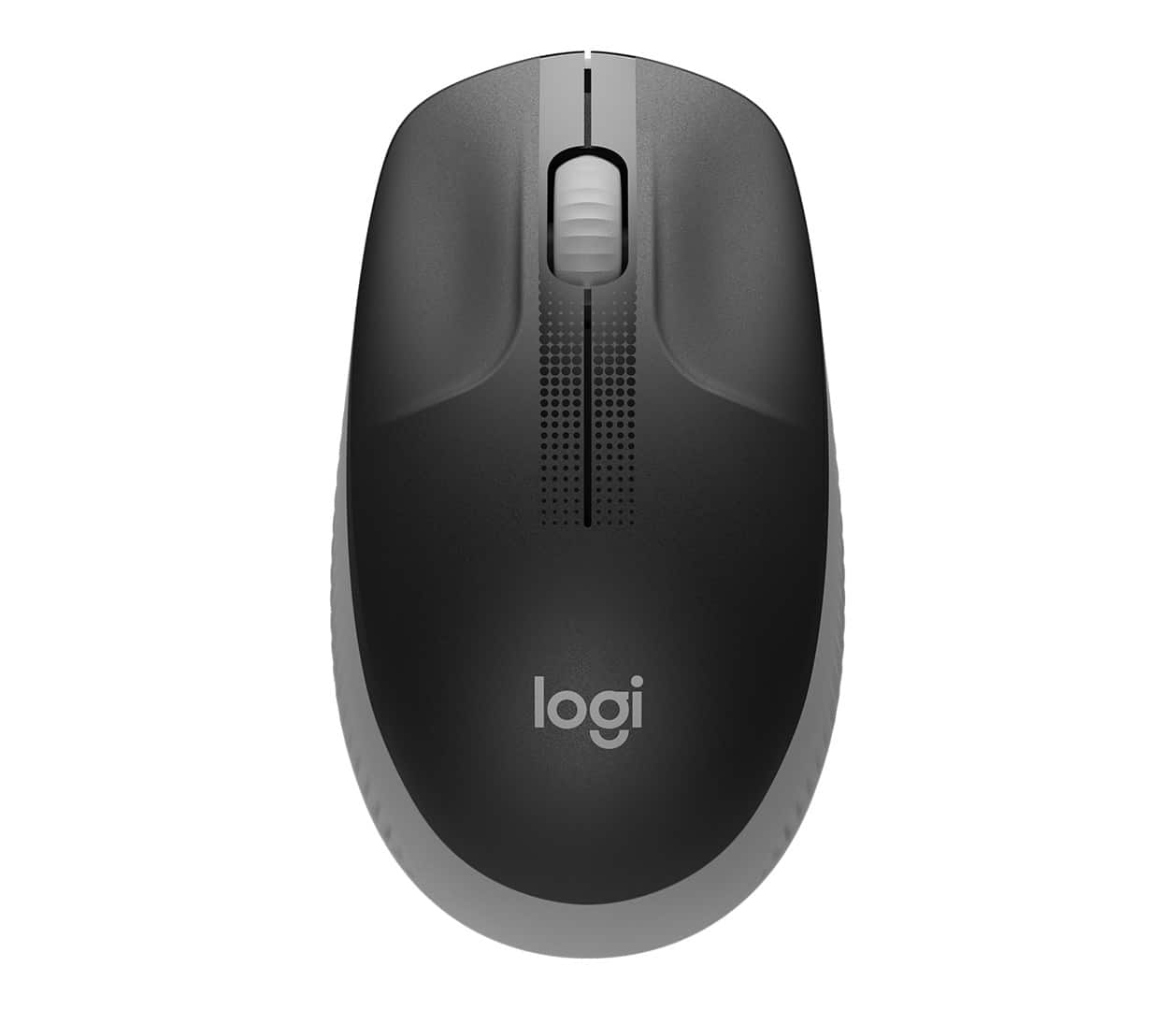 MYSZ LOGITECH M190 GREY - Oburęczna, Czarna — zdjęcie 1 z 5