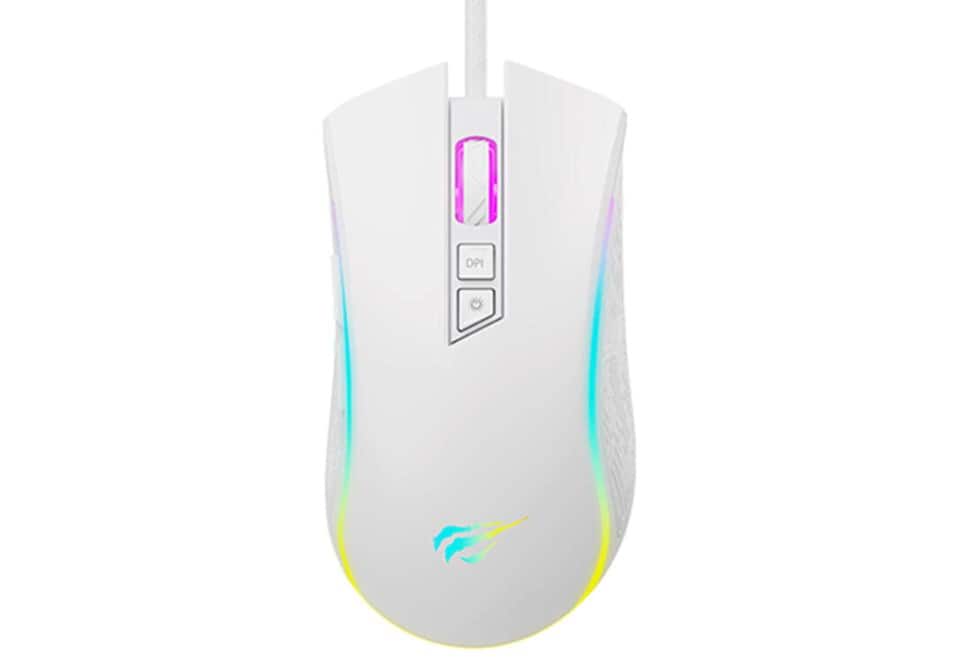 Mysz gamingowa Havit MS1034 (biały) — zdjęcie 1 z 3