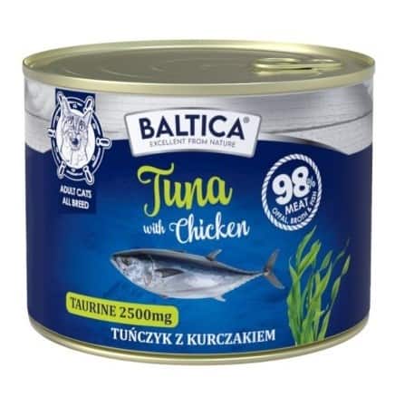 BALTICA EXCELLENT Karma mokra kot Tuna with Chicken (Tuńczyk z kurczakiem)  185g