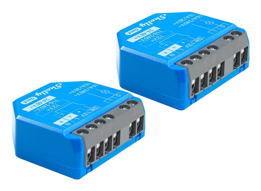 Inteligentny sterownik WiFi Shelly 1 Gen4, 2 sztuki — zdjęcie 1 z 4