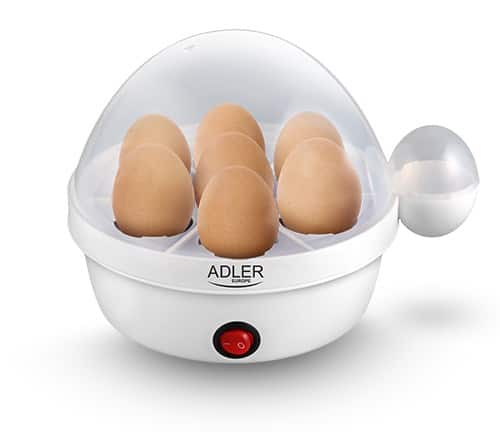 Jajowar Adler AD 4459 Biały — zdjęcie 1 z 4