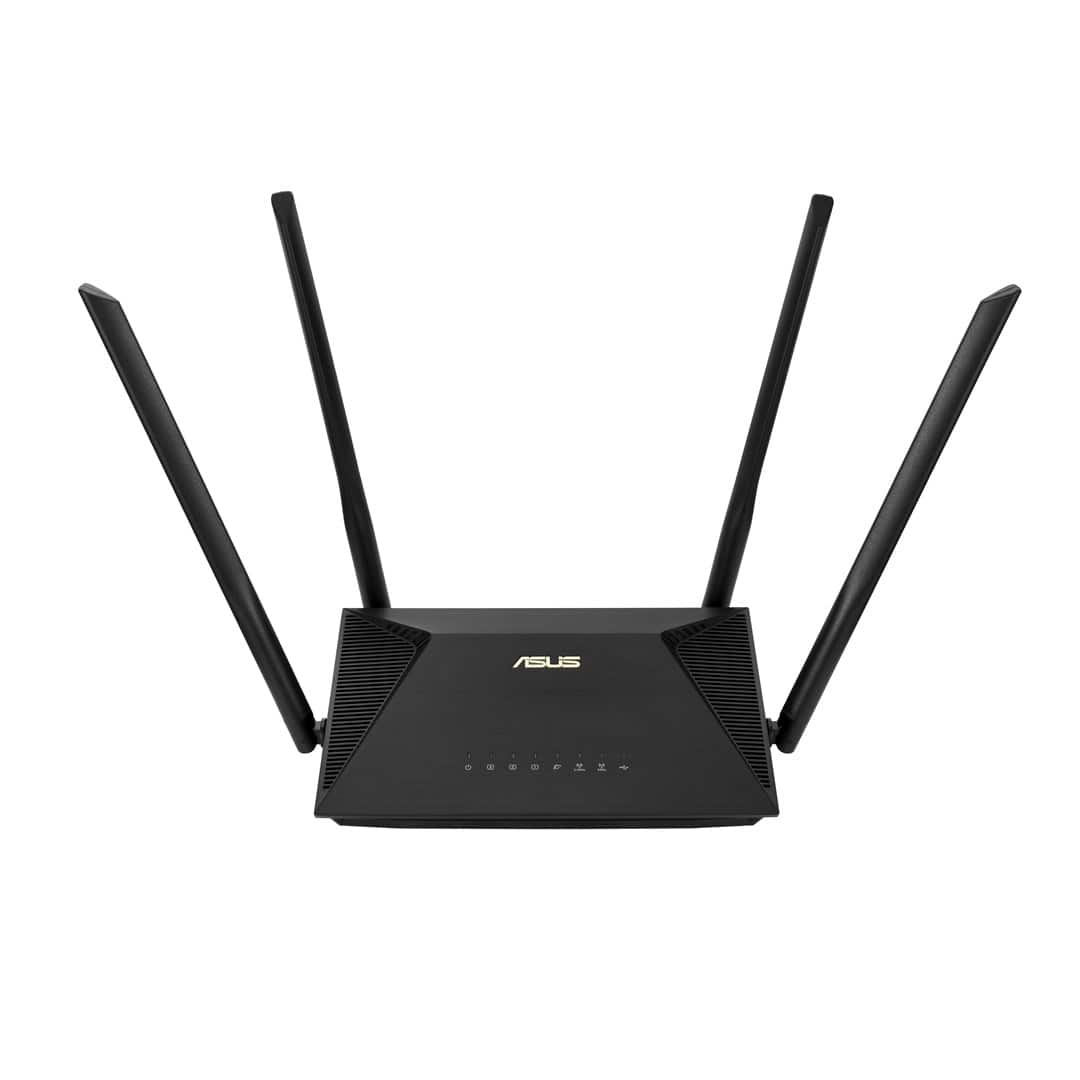 ASUS RT-AX53U wireless router Gigabit Ethernet Dual-band (2.4 GHz / 5 GHz) Black — zdjęcie 1 z 3