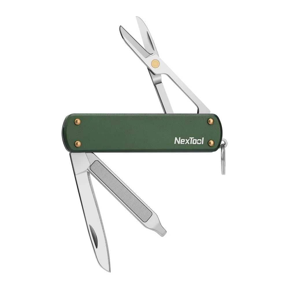 Nóż NexTool Mini Pocket Knife NE0143 4w1 zielony — zdjęcie 1 z 3