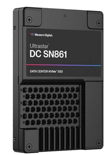 Dysk SSD SanDisk (Western Digital) SN861 3.2TB U.2 NVMe Gen5 SDS6CA232PSP9X7 (DWPD 3) TCG